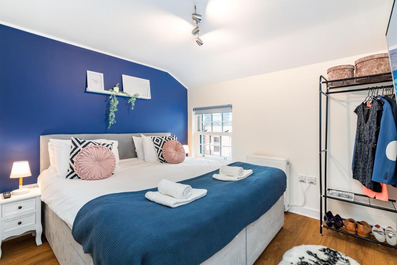 Town Center Apartment With 55” Smart Tv+Netflix Άντοβερ Εξωτερικό φωτογραφία