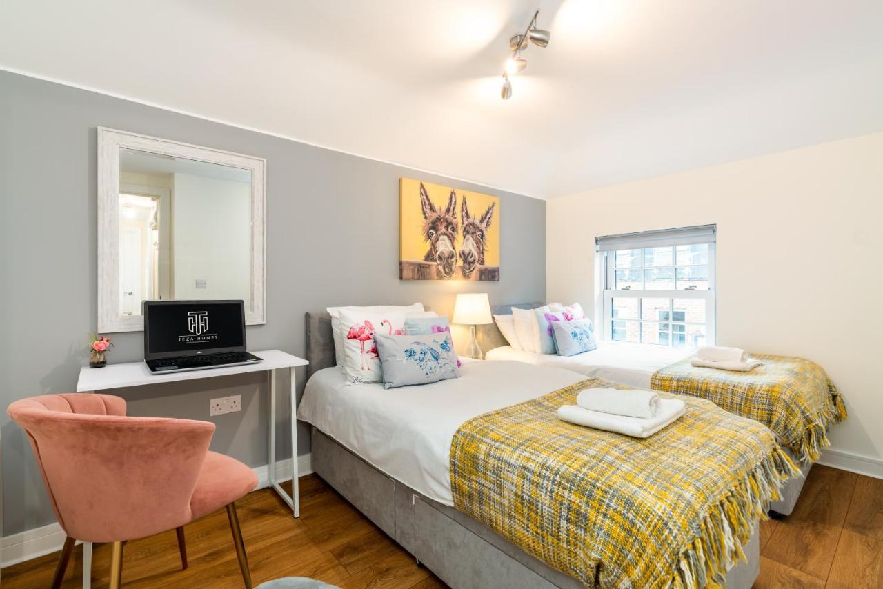 Town Center Apartment With 55” Smart Tv+Netflix Άντοβερ Εξωτερικό φωτογραφία